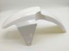 NQi series Front fender (pearl white) 30406021 NIU E3 E4 Front fender (pearl white)  side